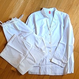 Josie Natori Women’s Pajama Set, Cotton Large